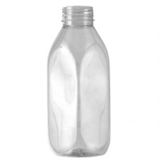 Бутылка ПЭТ квадрат 1,0л Д-38мм 84шт/уп