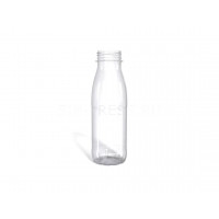 Бутылка ПЭТ 0,33л "Молочная" прозрачная  Д38мм 190шт/упак