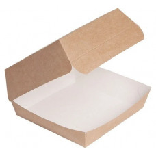 Коробка для бургера 110*110*60 Крафт(М) Оригамо 150шт/уп 2уп(300шт)/кор