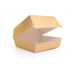 Коробка для бургера 120*120*70 Крафт(L) Оригамо 130шт/уп 2уп(260шт)/кор
