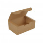 Упаковка DoEco Fast Food Box S Крафт/крафт 115*75*45 50шт/уп 12уп(600шт)/кор