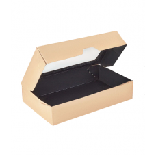 Упаковка с окном OneBox 1000/bBLACK (200*120/40) 25шт/уп 10уп(250шт)/кор