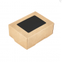 Упаковка с окном OneBox 350/bBLACK (100*80/40) 1EA 25шт/уп 24уп(600шт)/кор