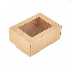 Упаковка с окном OneBox 350/b (100*80/40) 25шт/уп 24уп(600шт)/кор
