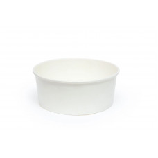 Контейнер бумажный с круглым дном D150 h60 750мл Без дизайна 50шт/уп 6уп(300шт)/кор