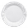 Тарелка картон белая D230мм AVIORA 50шт/уп 14уп/кор