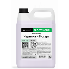 1087-5, Cream Soap Черника и йогурт, Увлажняющее крем-мыло 5л 4шт/кор