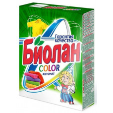 Порошок для стирки БИОЛАН 350гр т/у Color Автомат 1/24