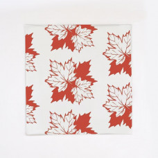 Скатерть одноразовая 120*220см ПНД с рисунком "Кленовый лист" 200шт/кор