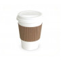 Манжета на стакан DoEco CUP KEEPER 200-500мл 270*55 100шт/уп 11уп(1100шт)/кор