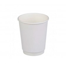 Стакан бумажный 250/285мл 2-сл. ThermoCup белый 250мл 20шт/уп 25уп(500шт)/кор