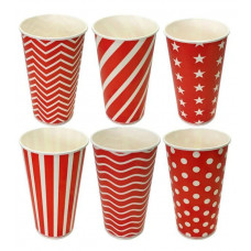 Стакан бумажный 300/410мл Lollipop для холод. напитков 50шт/кор 20уп(1000шт)/кор