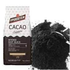 Van Houten - какао порошок Интенсивный глубокий черный 10-12% 1кг