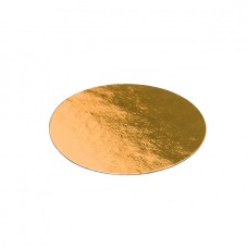 Подложка золото Д 240мм (толщина 0,8мм) 100шт/упак