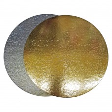 Подложка золото/серебро Д 240мм (толщина 0,8мм) 100шт/упак