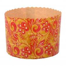 Форма одноразовая бумажная для кексов и куличей PANETTONE 134*95 HOLOMA 1500шт/кор