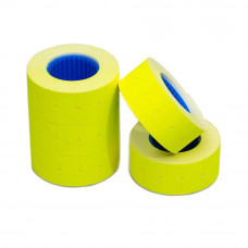 Этикет-лента МНК 21,5*12 700эт./рол. желтая 10шт/уп 27уп/кор