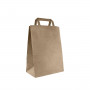 Пакет бумажный 350*150*450 с плоскими ручками крафт 250шт/кор