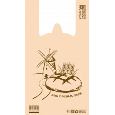 Пакет-майка ПНД 30*55 17мк "Хлебопекарня" 500шт/уп 2000шт/кор