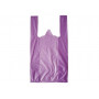 Пакет-майка ПНД 24*44 "Сиреневый б/п" 500шт/уп 3000шт/кор