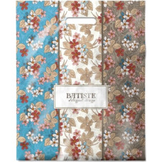 Пакет ПЭ с вырубной ручкой 38х47+6см 60мкм "Батист" ламинированный 50/500