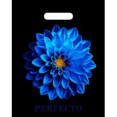 Пакет ПЭ с вырубной ручкой 37х30+3см 90мкм "Перфекто Далия" 25/400