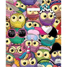 Пакет ПЭ с вырубной ручкой 38х45+3см 50мкм "Тусовка" 50/500