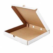 Коробка для пиццы 330*330*40 белый микрогофрокартон 50шт/уп