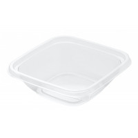 Контейнер ПЭТ 121 "Кубик" ПРОЗРАЧНЫЙ 250мл 60шт/уп 9уп(540шт)/кор