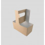 Держатель для стаканов DoEco CUP HOLDER 160*80*80 для 2-х стаканов 50шт/уп 7уп(350шт)/кор